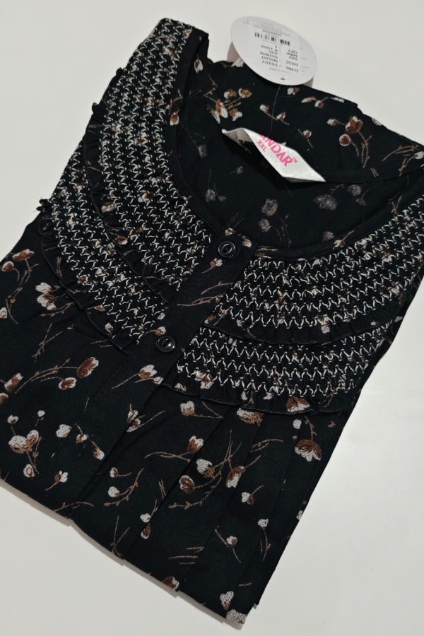 Shandar Premium Nighty XXL Black #002086
