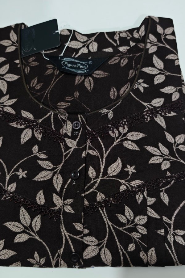 Figure Fine Alpine Nighty L Black #002375