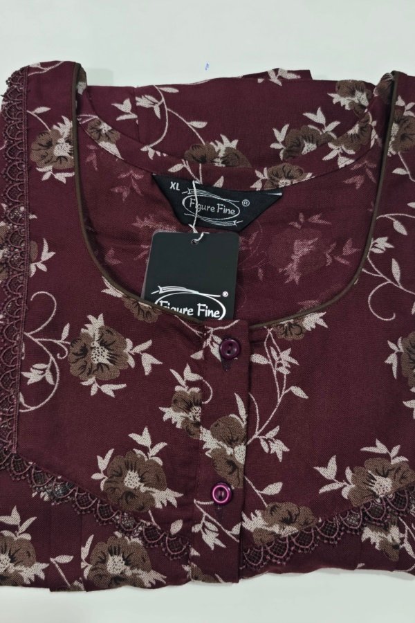 Figure Fine Alpine Nighty XL Brown #002399