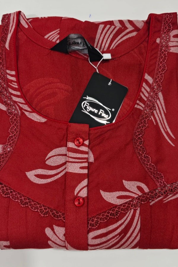 Figure Fine Alpine Nighty XL Crimson #002403