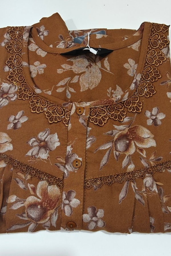 Figure Fine Alpine Nighty L Rust #002591