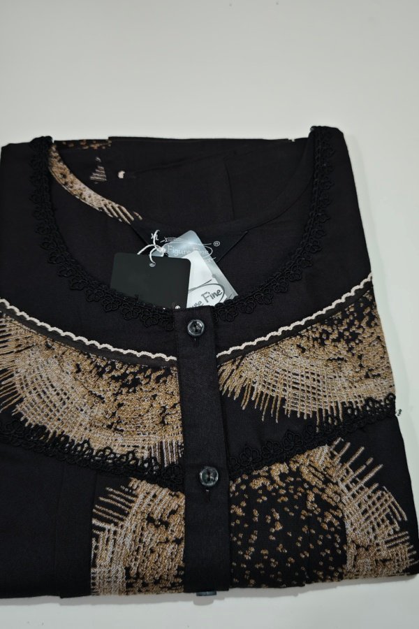 Figure Fine Alpine Nighty XL Black #002505
