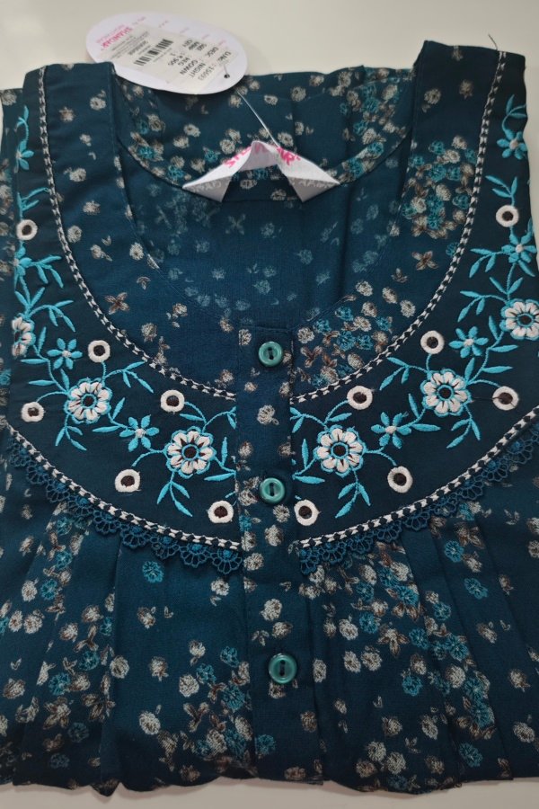 Shandar Premium Nighty L Mint #002541