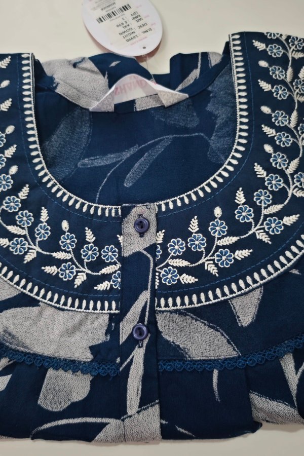 Shandar Premium Nighty XXL Royal Blue #002525