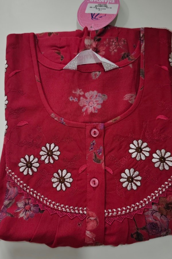Shandar Premium Nighty XXL Pink #002529
