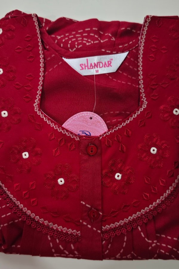 Shandar Premium Nighty M Pink #002522