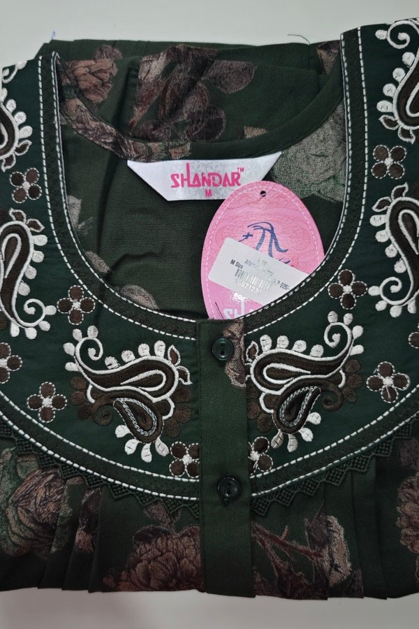 Shandar Premium Nighty M Black #002518