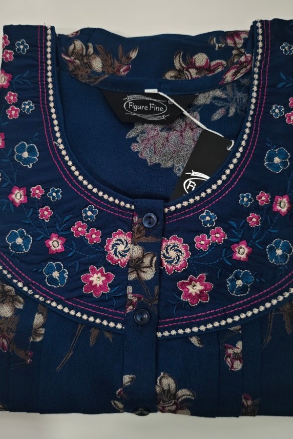 Figure Fine Alpine Nighty L Royal Blue #002580