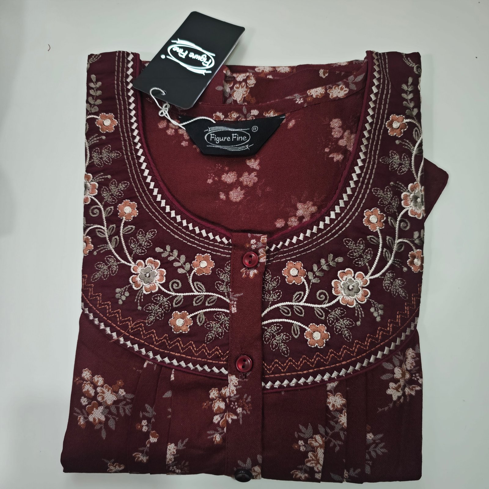 Figure Fine Alpine Nighty L Brown #002559