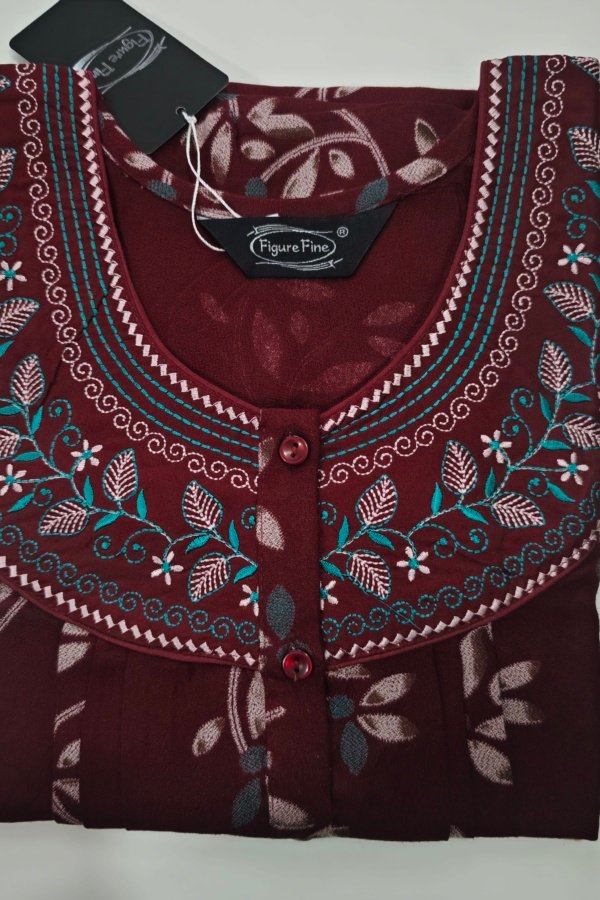 Figure Fine Alpine Nighty L Brown #002561