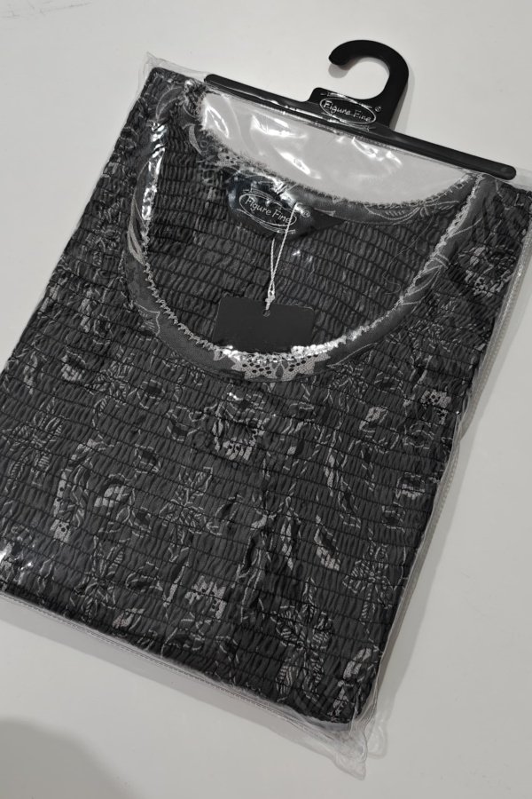 Figure Fine Alpine Nighty L Black #002601
