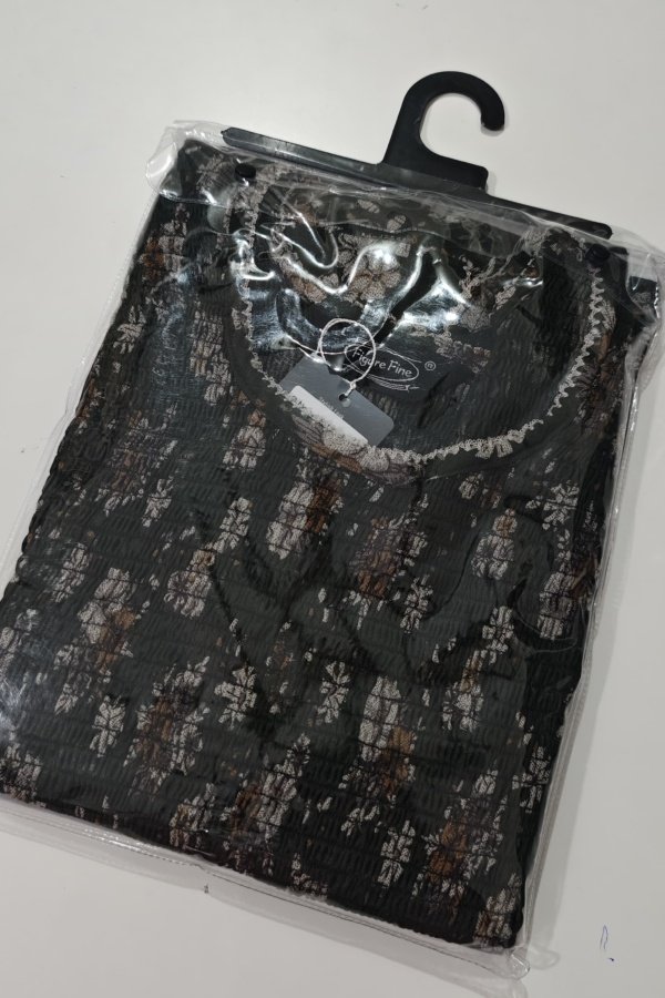 Figure Fine Alpine Nighty L Black #002599