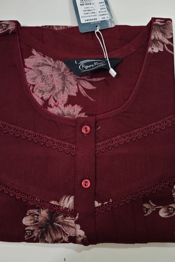 Figure Fine Alpine Nighty L Brown #002610