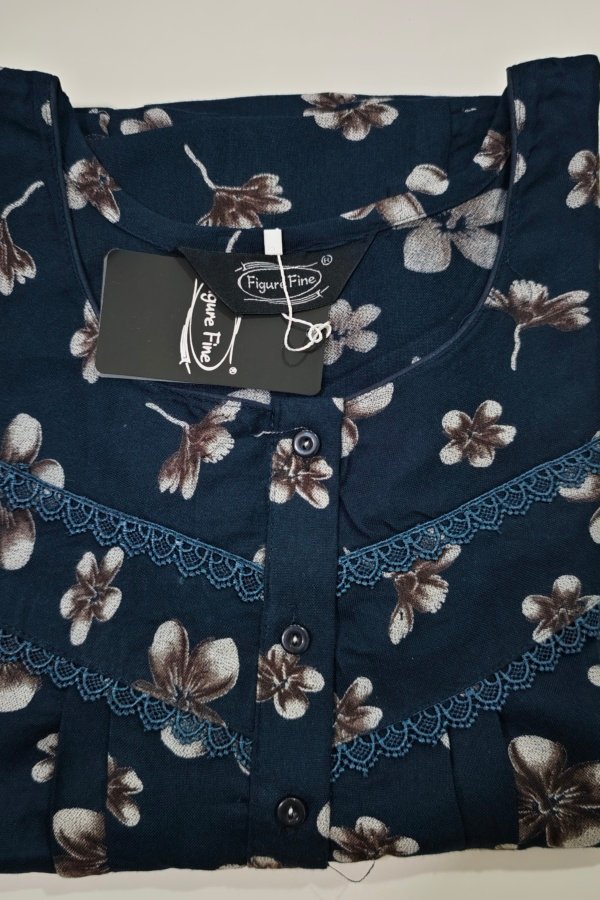 Figure Fine Alpine Nighty L Royal Blue #002628