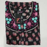 Figure Fine Cotton Nighty L Black #002747
