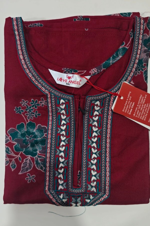 Alpine nighties XXL XXL Crimson #002803