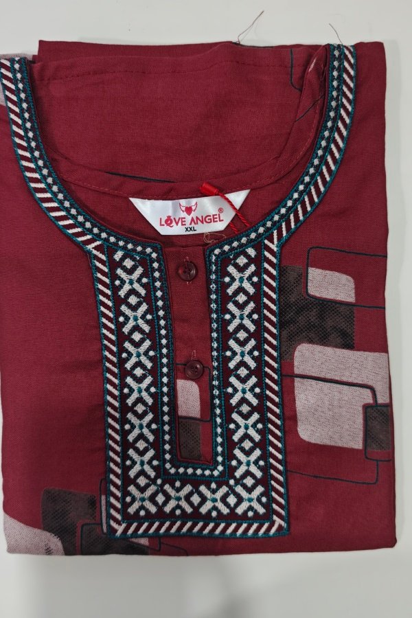 Alpine nighties XXL XXL Crimson #002796