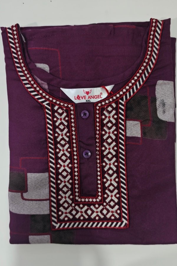 Alpine nighties XXL XXL Purple #002795