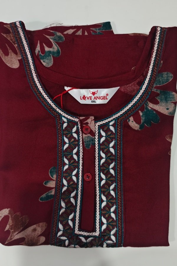 Alpine nighties XXL XXL Crimson #002801