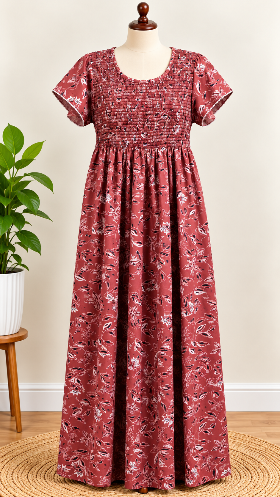 Alpine smoking nigties XL Crimson #002868
