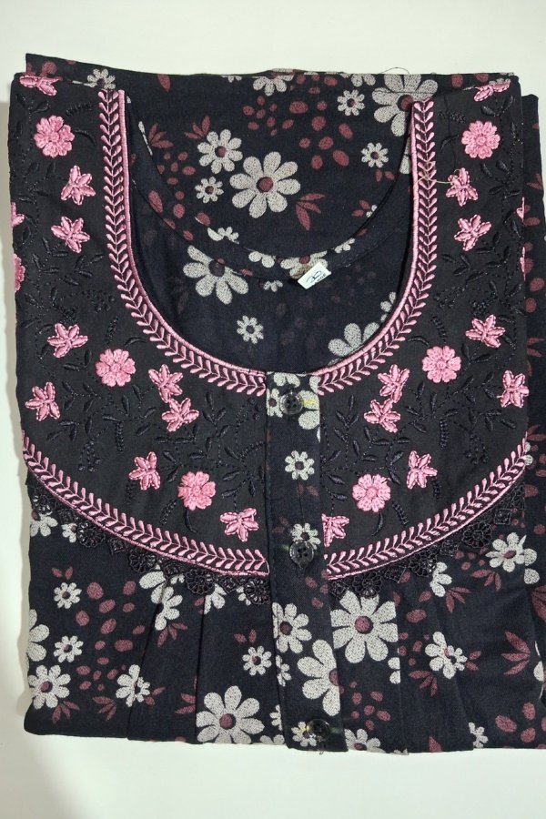 Alphine nighties l L Black #002942