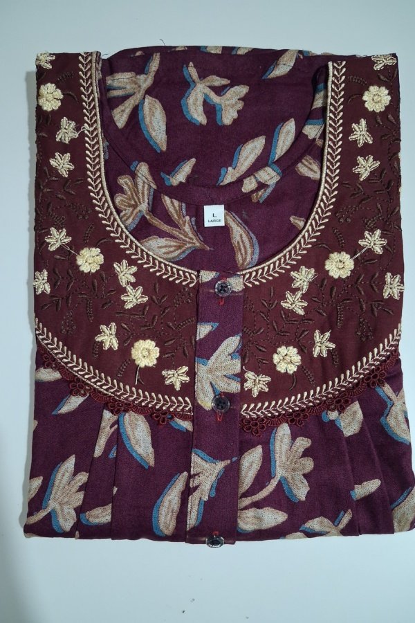 Alphine nighties l L Brown #002940
