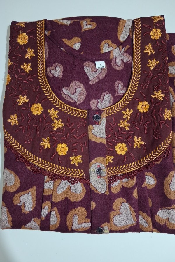 Alphine nighties l L Brown #002952