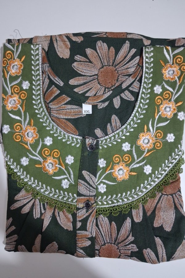 Alphine nighties Xxl XXL Olive #003049