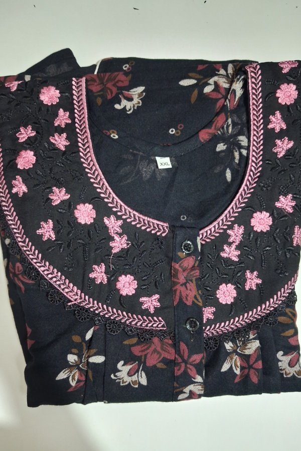 Alphine nighties Xxl XXL Black #003038