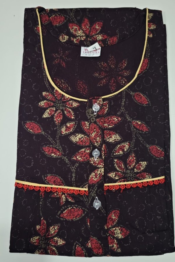 Jyothi Cotton XXL XXL Black #003122