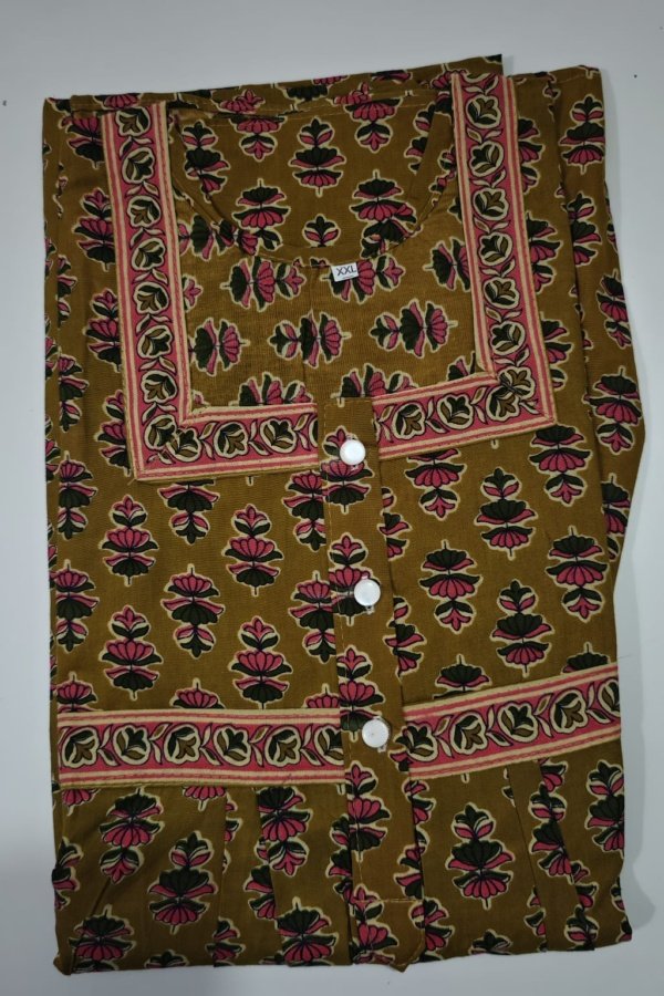 Jyothi Cotton XXL XXL Brown #003105