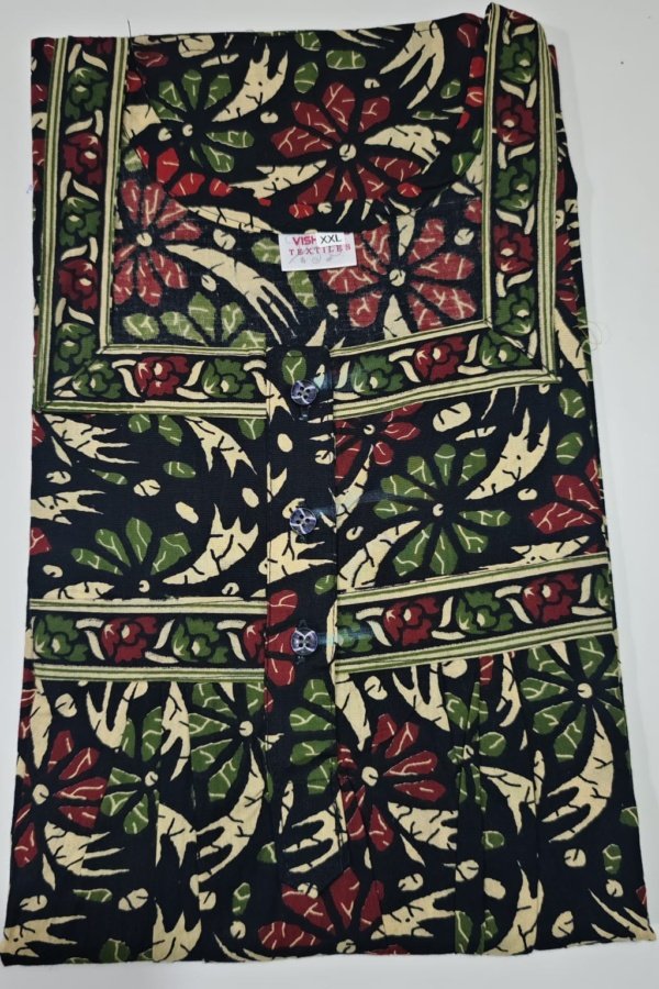 Jyothi Cotton XXL XXL Black #003108
